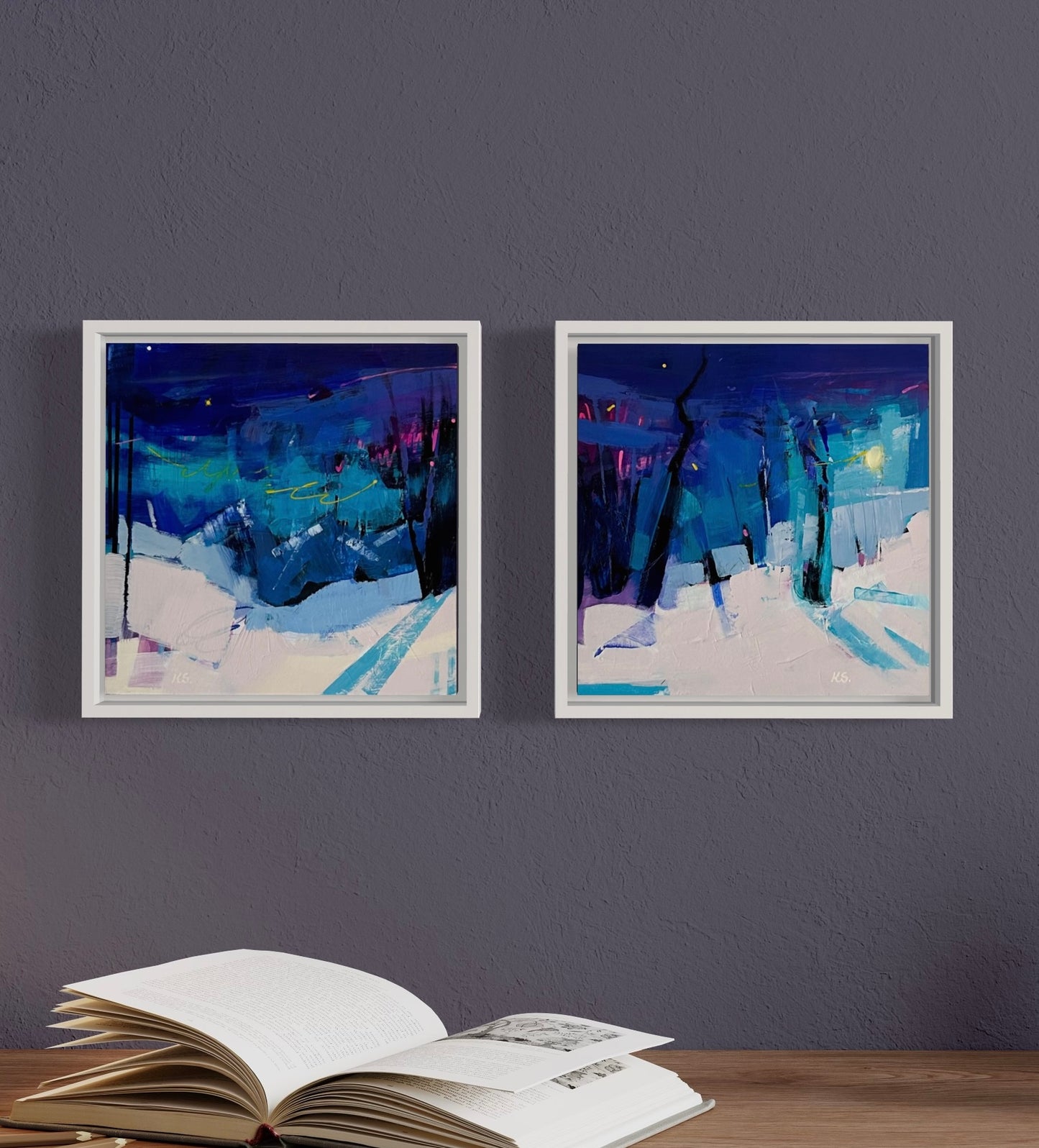 Winter Skies I & Winter Skies II